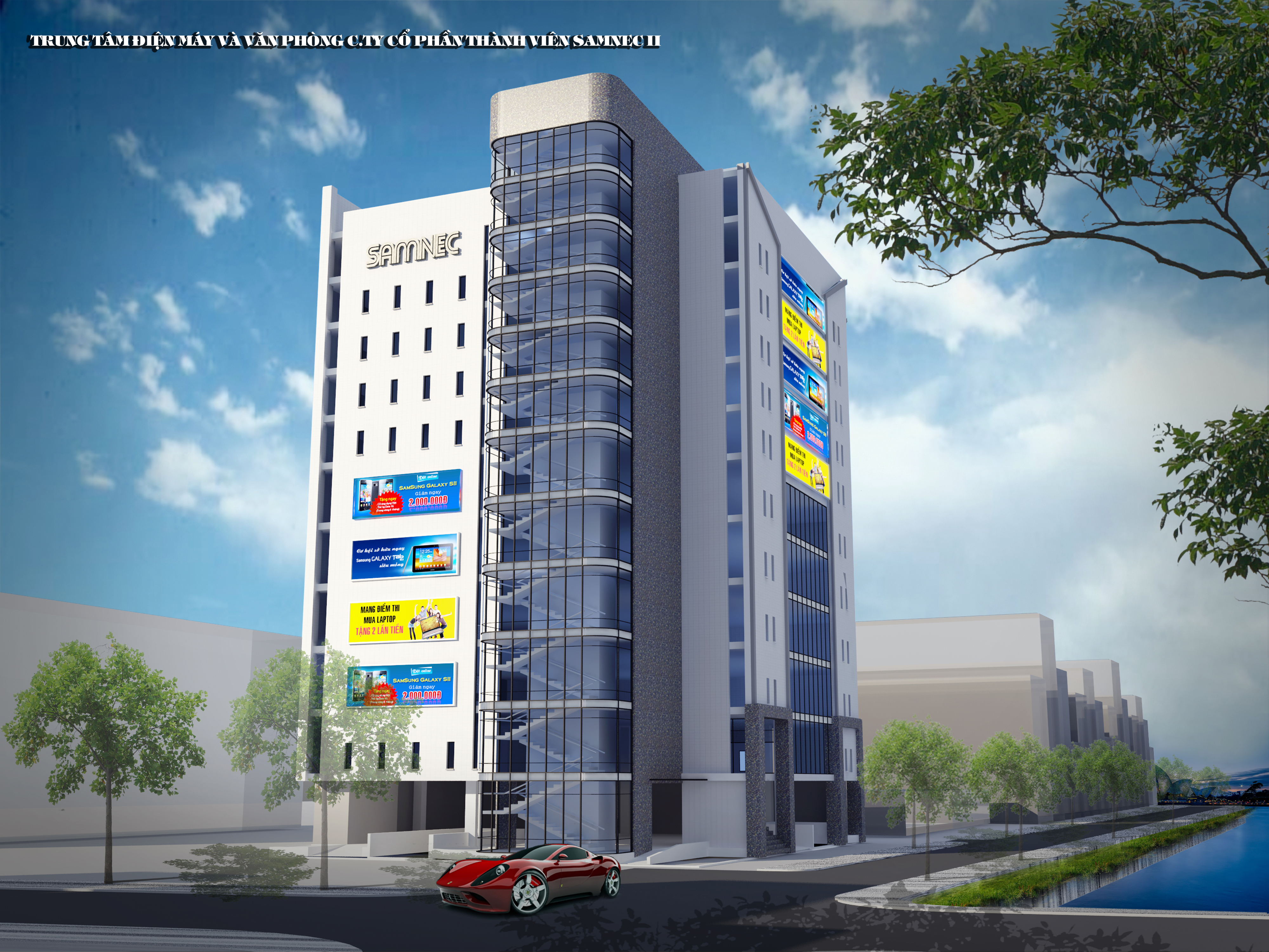 TRUNG TÂM ĐIỆN MÁY VÀ VĂN PHÒNG C.TY CP THÀNH VIÊN SAMNEC II