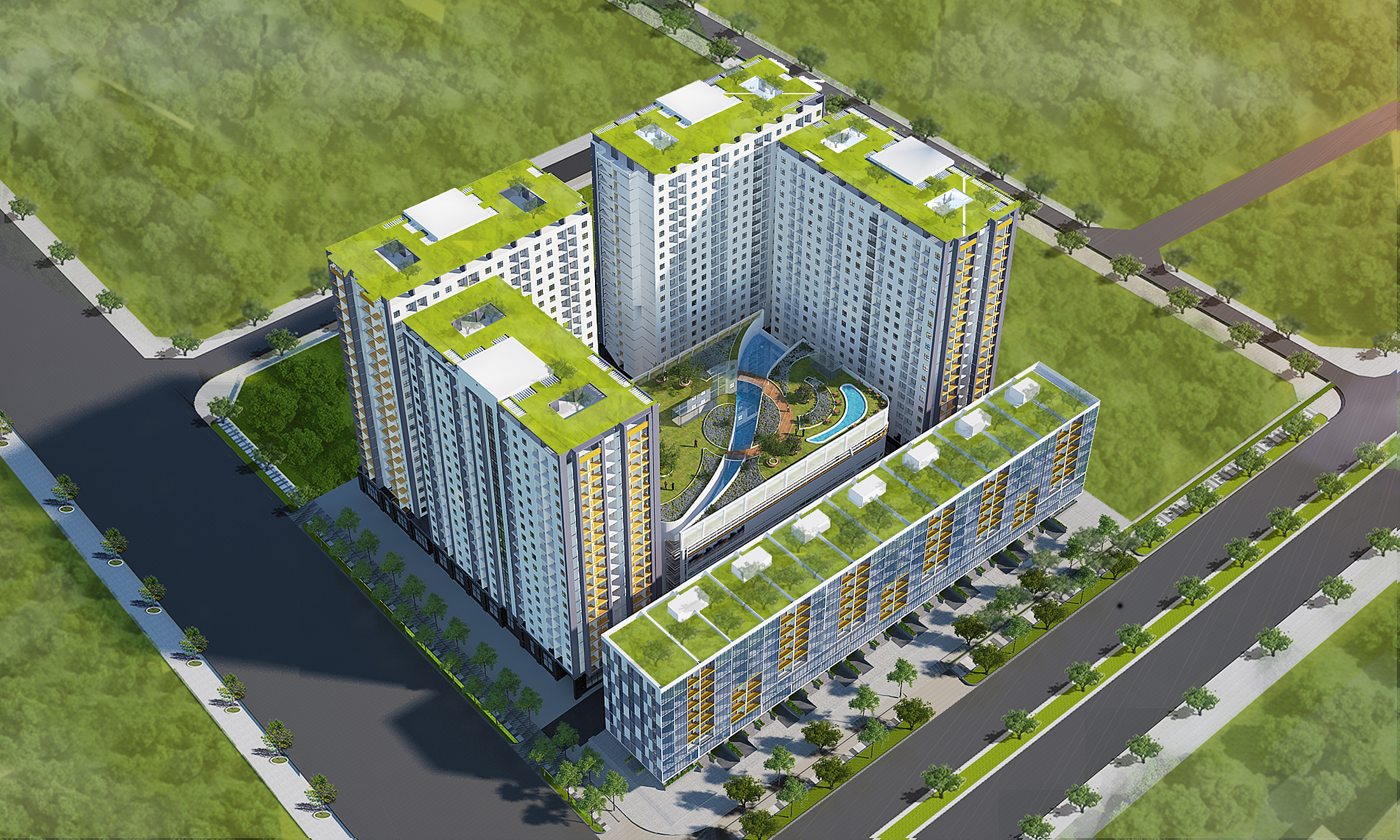 KHU NHÀ Ở XÃ HỘI CÁT TƯỜNG ECO