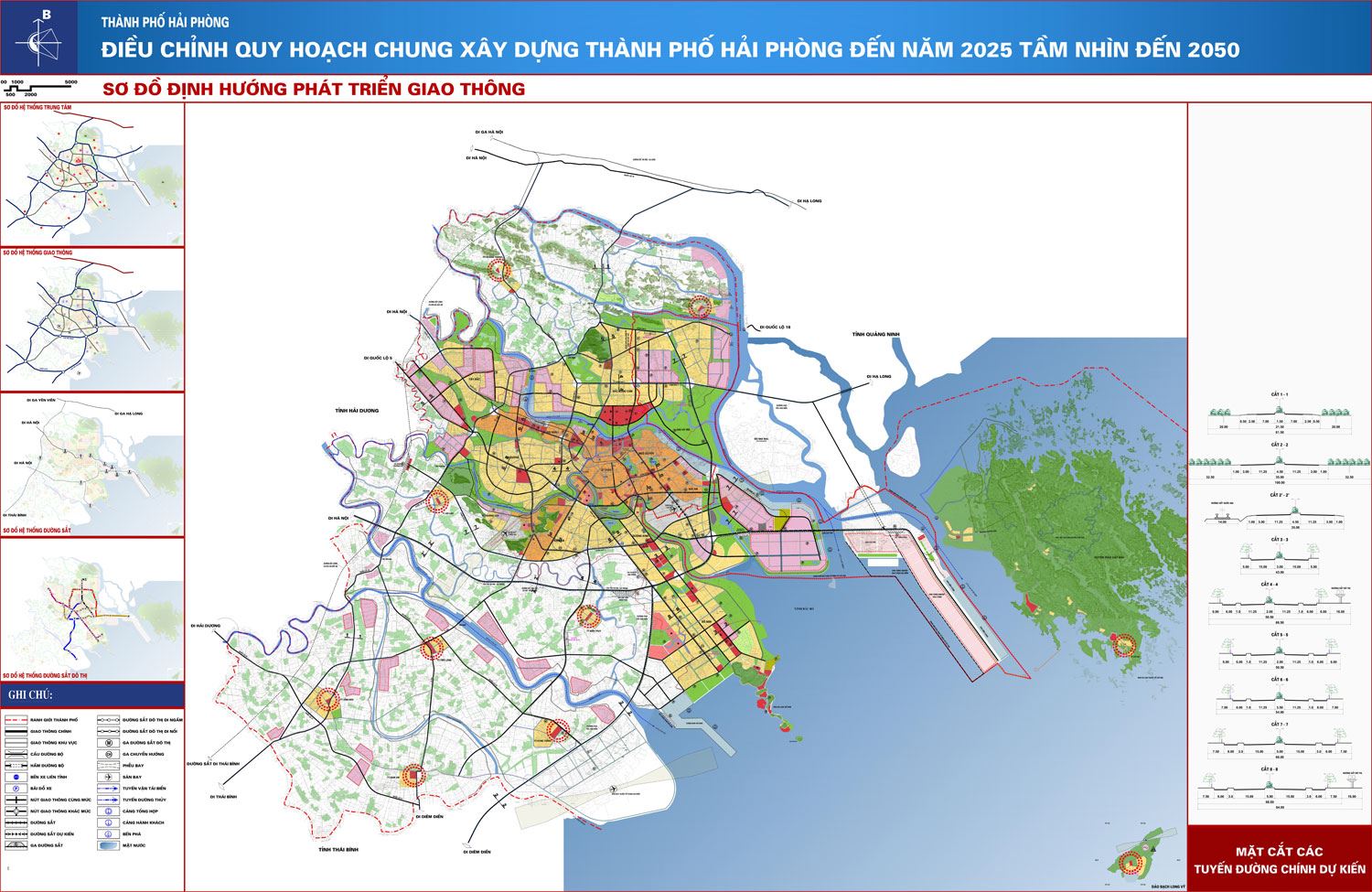 ĐIỀU CHỈNH QUY HOẠCH CHUNG XÂY DỰNG THÀNH PHỐ HẢI PHÒNG ĐẾN NĂM 2025 TẦM NHÌN ĐẾN NĂM 2050