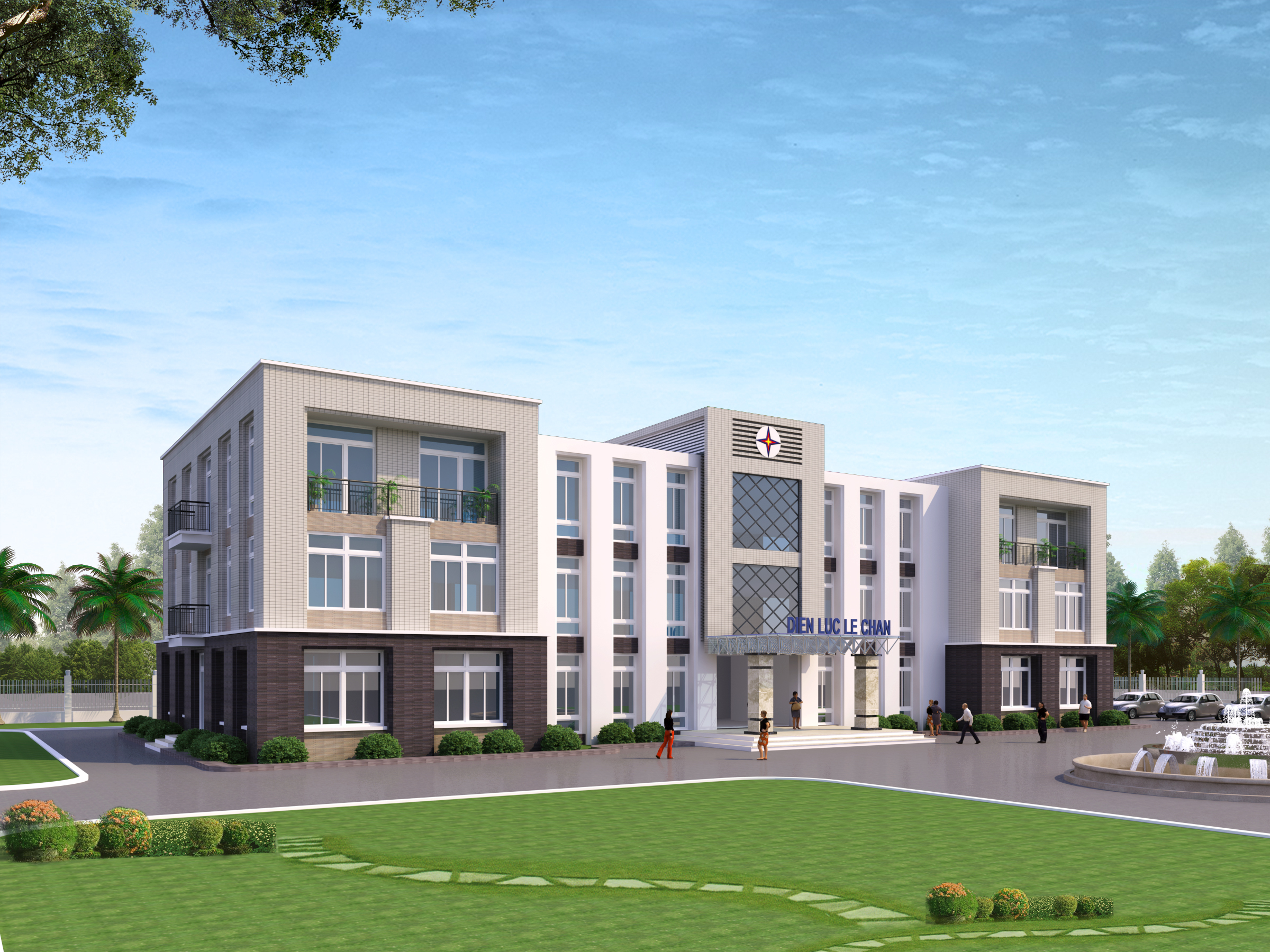 TRỤ SỞ LÀM VIỆC ĐIỆN LỰC LÊ CHÂN